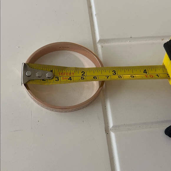 Coach Women's Bracelet in Rose Gold and Cream - Picture 7 of 8